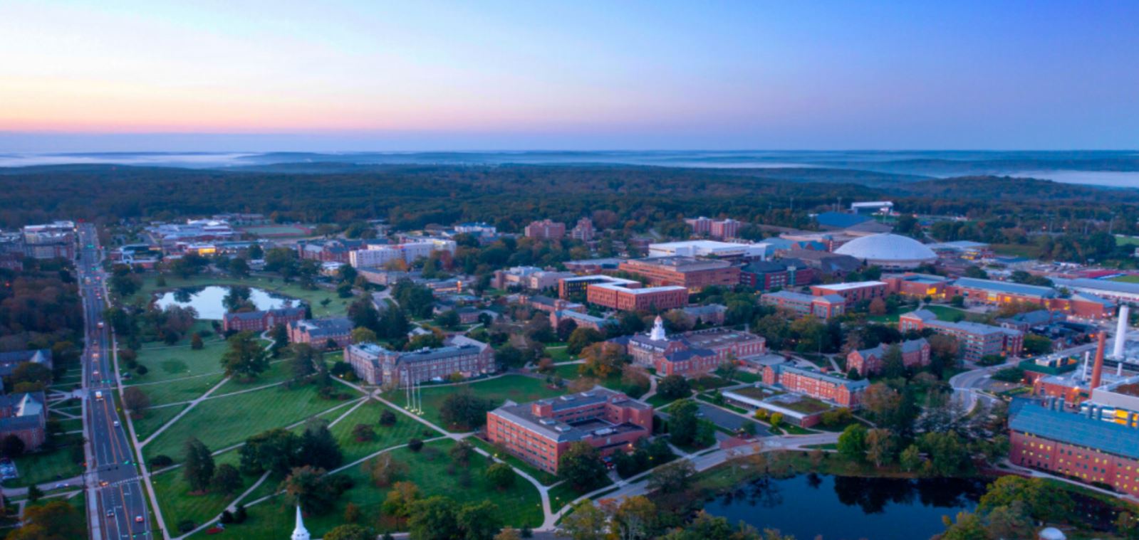 UConn at Sunset